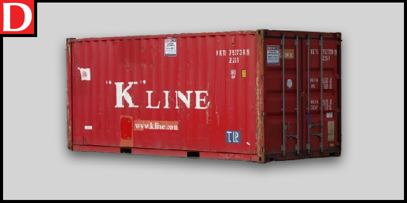 A cargo worthy shipping container