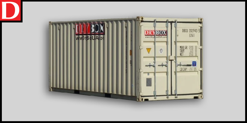 A new 20ft 1-Trip shipping container