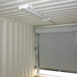 add lighting to shipping containers