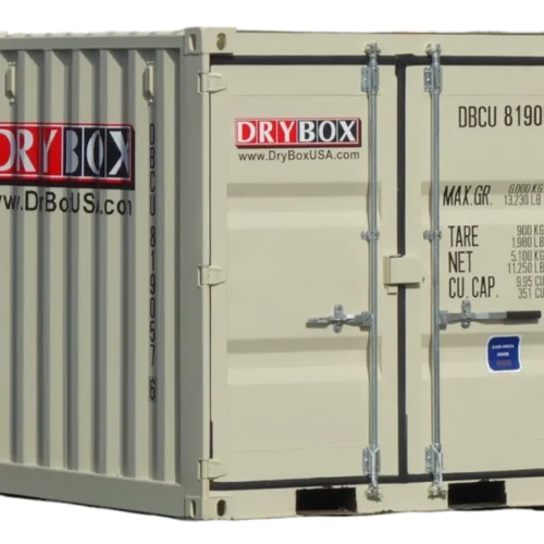 10ft shipping container rental by Dry Box