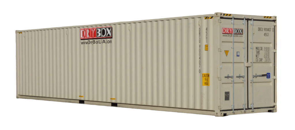 40f shipping container for rent by Dry Box