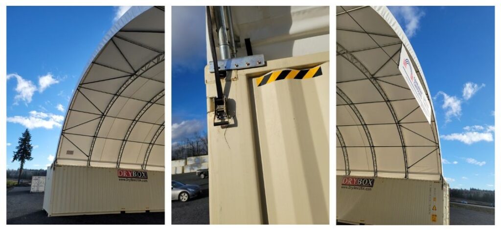 container cover shelter kit 
