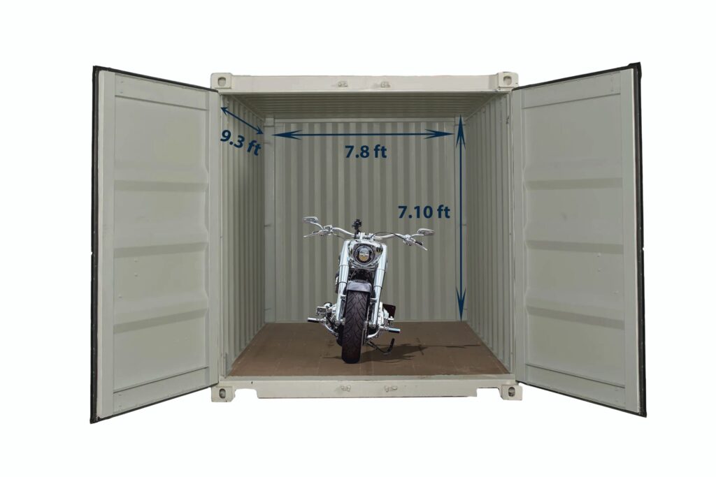 10ft shipping container interior dimensions
