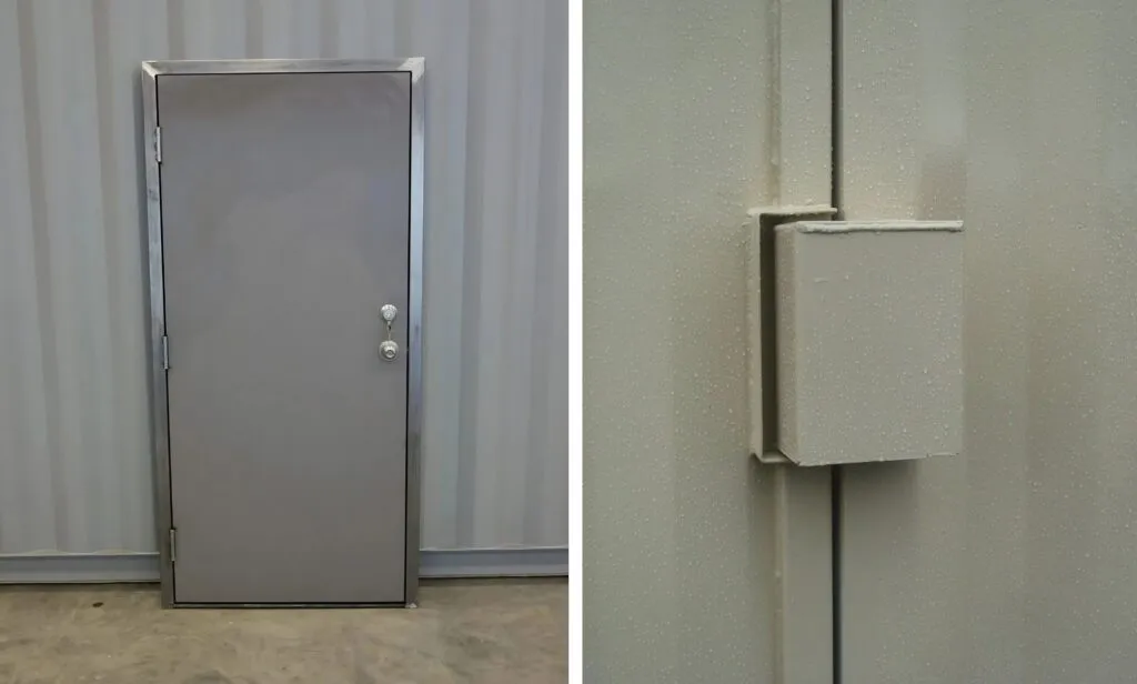 container cabin doors