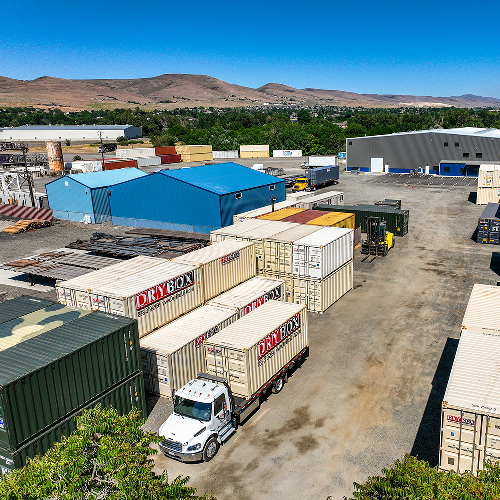 Dry Box's Office and Shipping Container Shop in Yakima, WA
